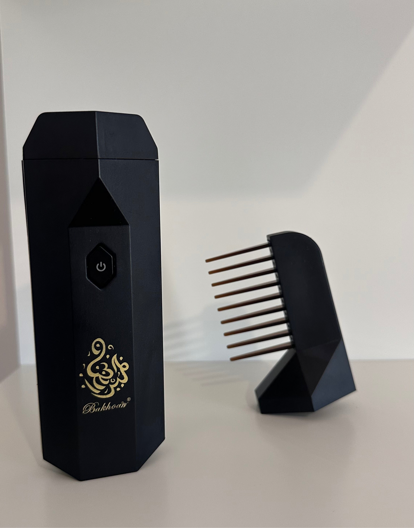 Encensoir Électrique Portable 2 en 1 – Bakhoor pour Cheveux et Parfum d’Ambiance – Coloris Noir Élégant